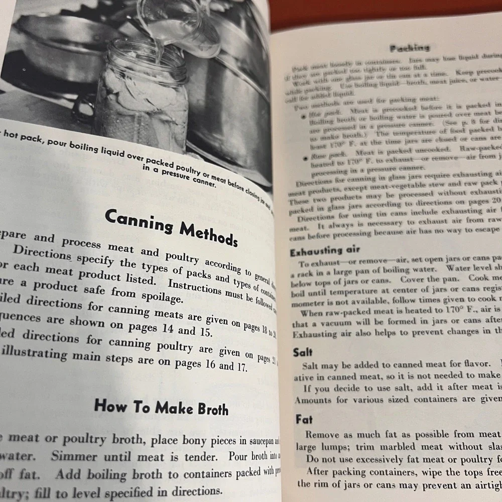 USDA Complete Guide to Home Canning Preserving and Freezing 1973 Dover Edition